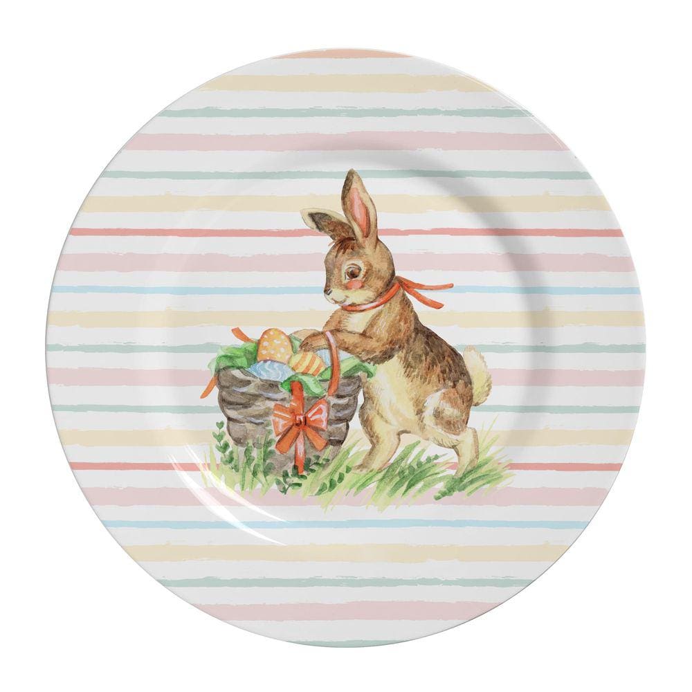Conjunto de 6 Pratos Rasos - Color Rabbits
