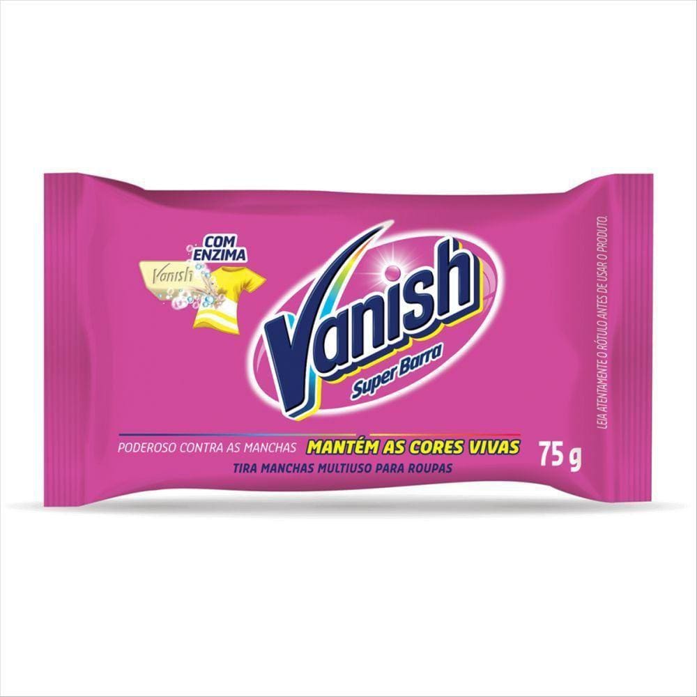 Tira Manchas Super Barra Vanish 75G Poderoso