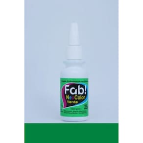 Corante Neocolor VERDE Fab Ind 25g Corante universal (lipossolu´vel e hidrossolu´vel) Use em Chantilly, Chocolate