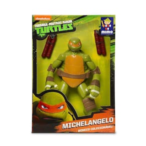 Boneco Articulado - Tartaruga Ninja - Michelangelo 0701 MIMO