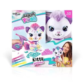 Kit Airbrush Pelúcia Kitty para pintar - Fun