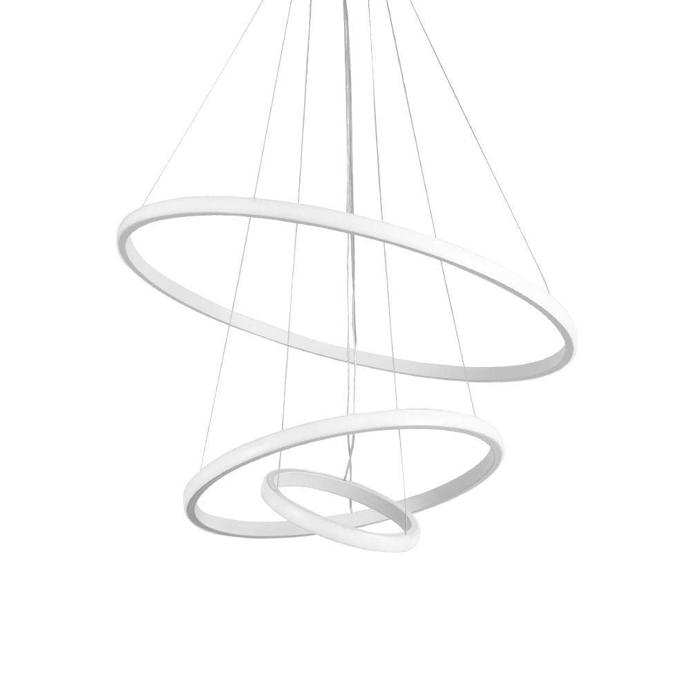 Lustre Pendente Taschibra Montreal 45W Led Bivolt Branco