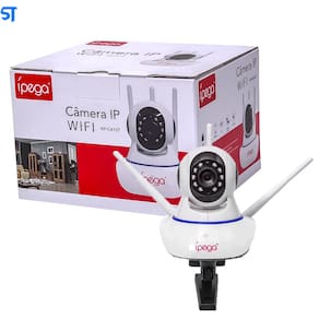 Camera Ip Wifi 360 Graus Com Visão Noturna e Microfone Ípega KP-CA127