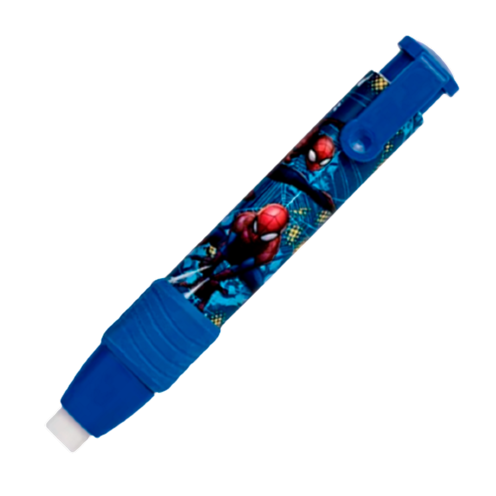 Caneta borracha retrátil Spider Man Molin Azul 1 Molin