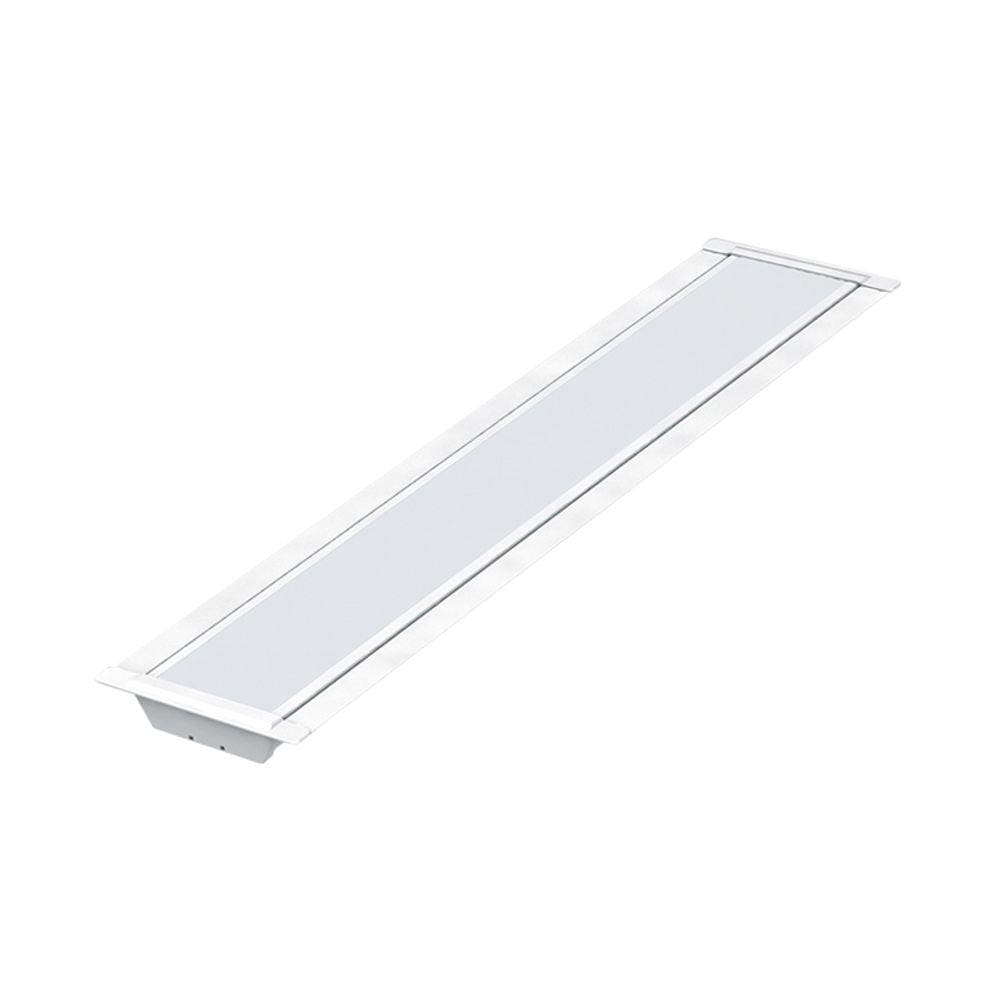 Luminária Led Taschibra Tl Slim 10 De Embutir 20W Bivolt 4000K Luz Neutra
