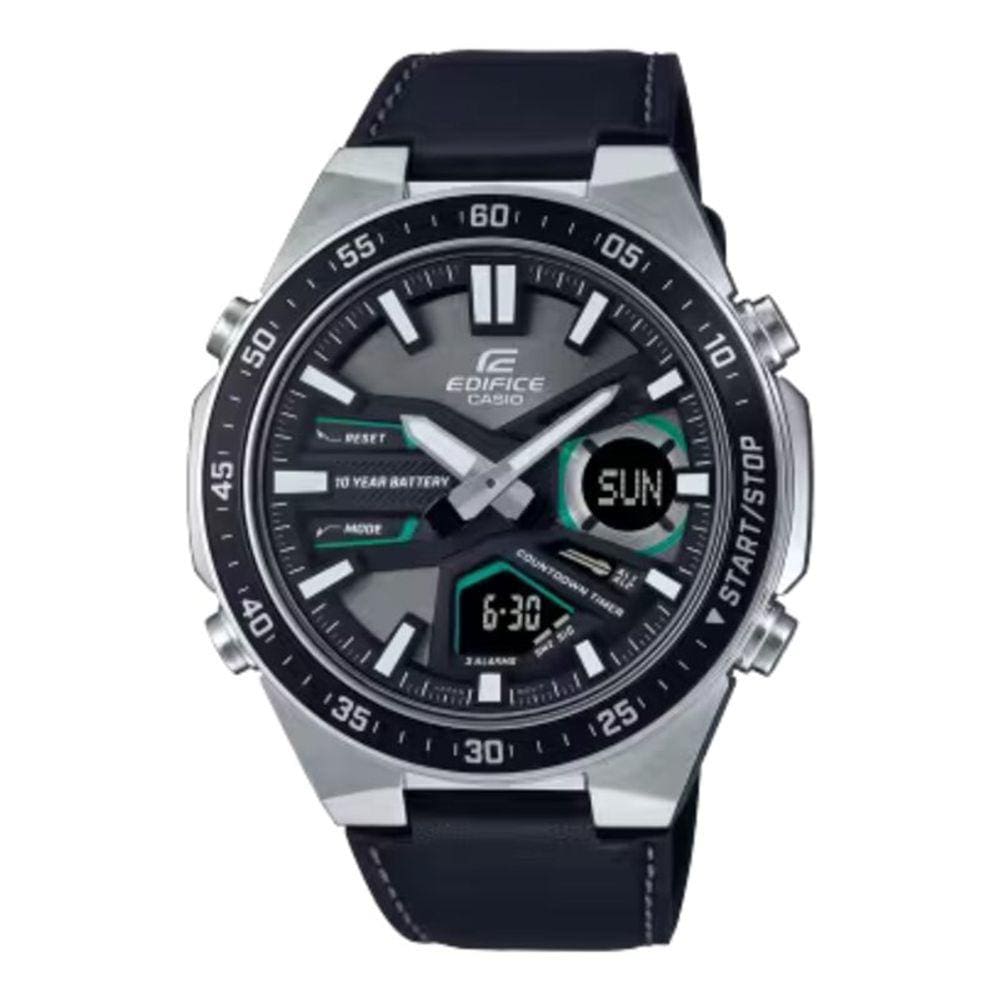 Relógio Casio Masculino Anadigi Edifice EFV-C110L-1AVDF