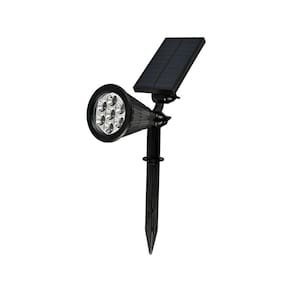 Espeto Solar Para Jardim Taschibra Sunshine Led 3W Preto 6500K Luz Branca