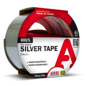 Fita Silver Tape Adere 45mm X 5m