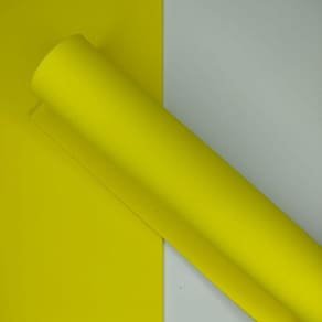 Pacote 05 Folhas Eva 4mm 40x48 Make+ Amarelo