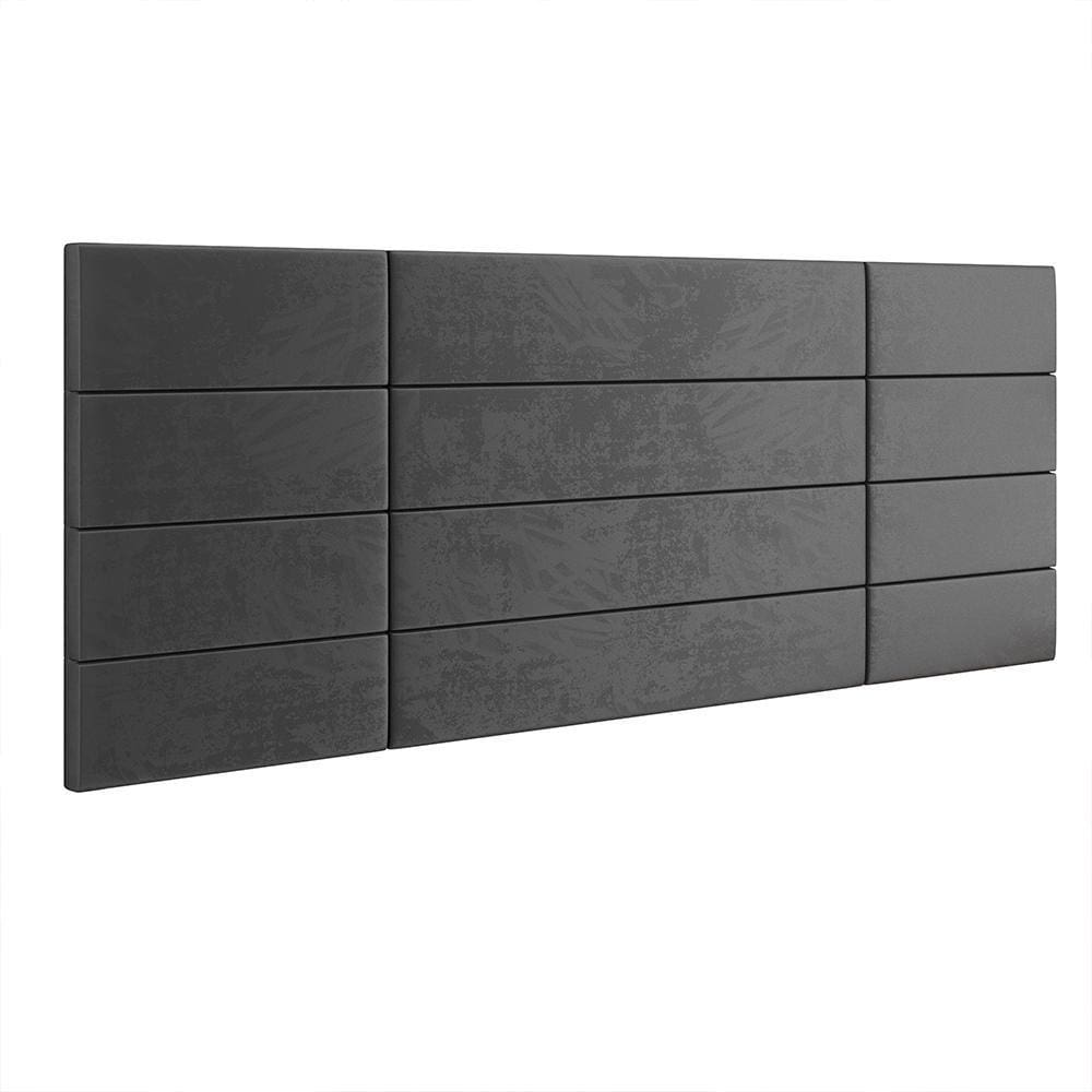Cabeceira Suspensa Encanto 1,40 Cama Box Decoração Quarto Suíte Casal Solteiro Almofadada - RPM Móveis