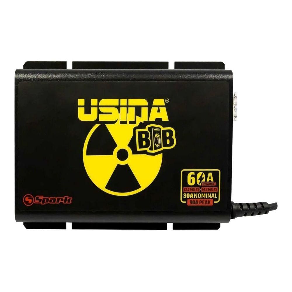 Fonte Automotiva Usina 60A BOB 12V Bivolt - Dynamic