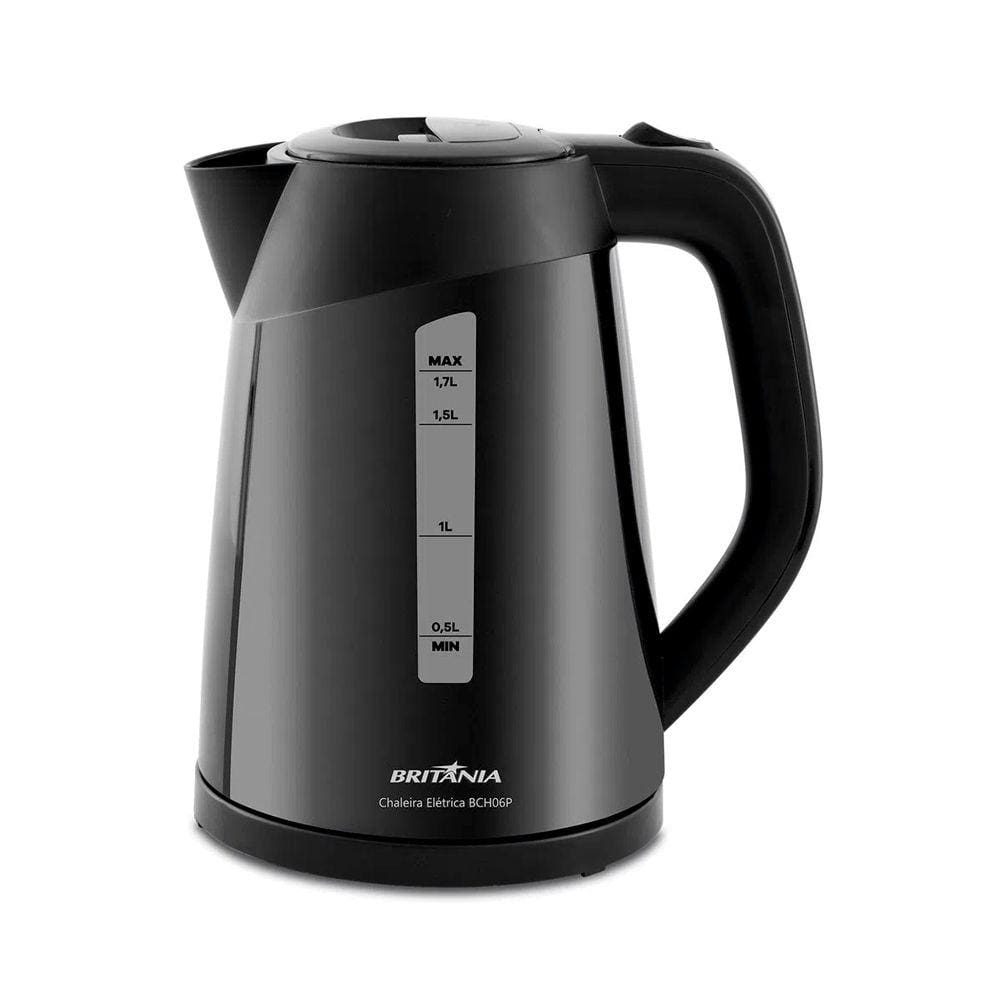 Chaleira Elétrica Britânia Bch06P 1,7 Litros Preta  220V