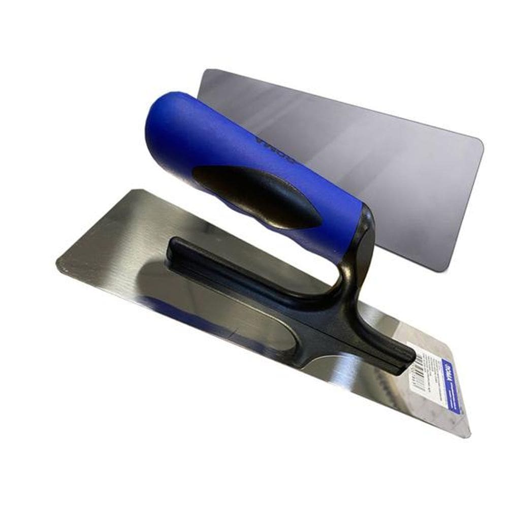 Desempenadeira Inox Retangular Chanfrada Para Efeitos Ref.675L Roma