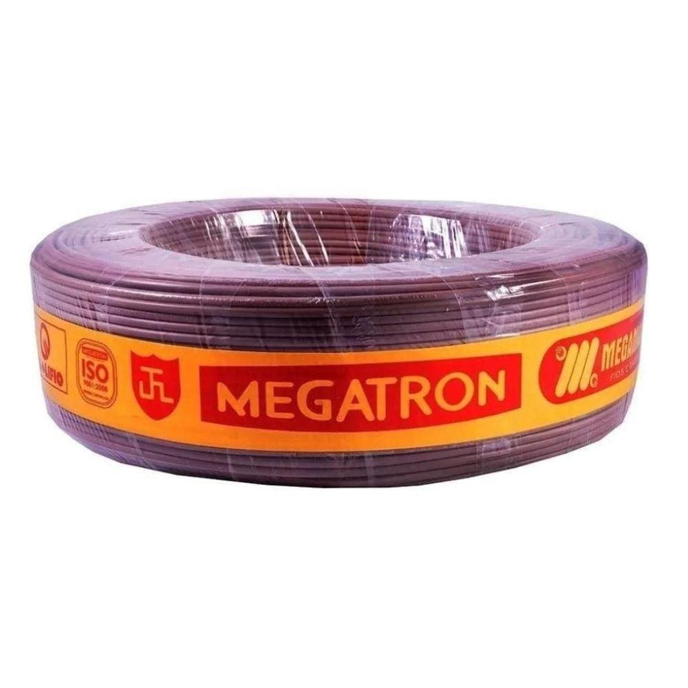 Fio 2X1,50Mm Marrom 100 Metros Megatron