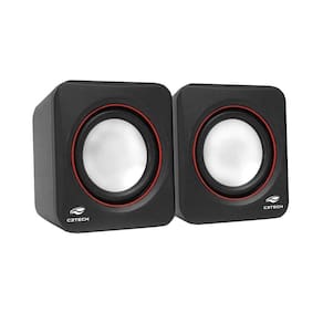 Caixa De Som C3 Tech Sp-301bk Portatil 2.0 Preta