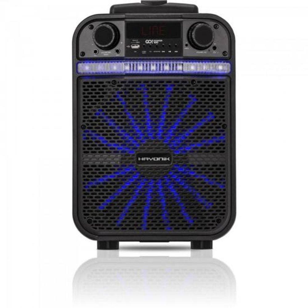 Caixa Multiuso Portatil Bt/Microsd/Usb/Fm 80W