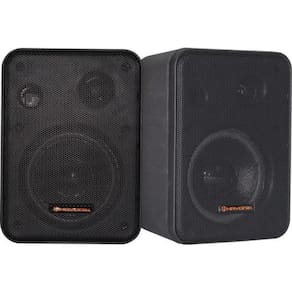 Caixa Acústica Ambience Line 4" Msb60Nc Preta Hayonik - Par / 2