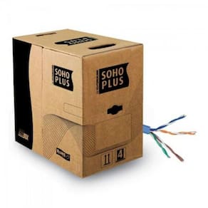 Cabo De Rede Cat5E Cmx Azul Cx 305M Sohoplus
