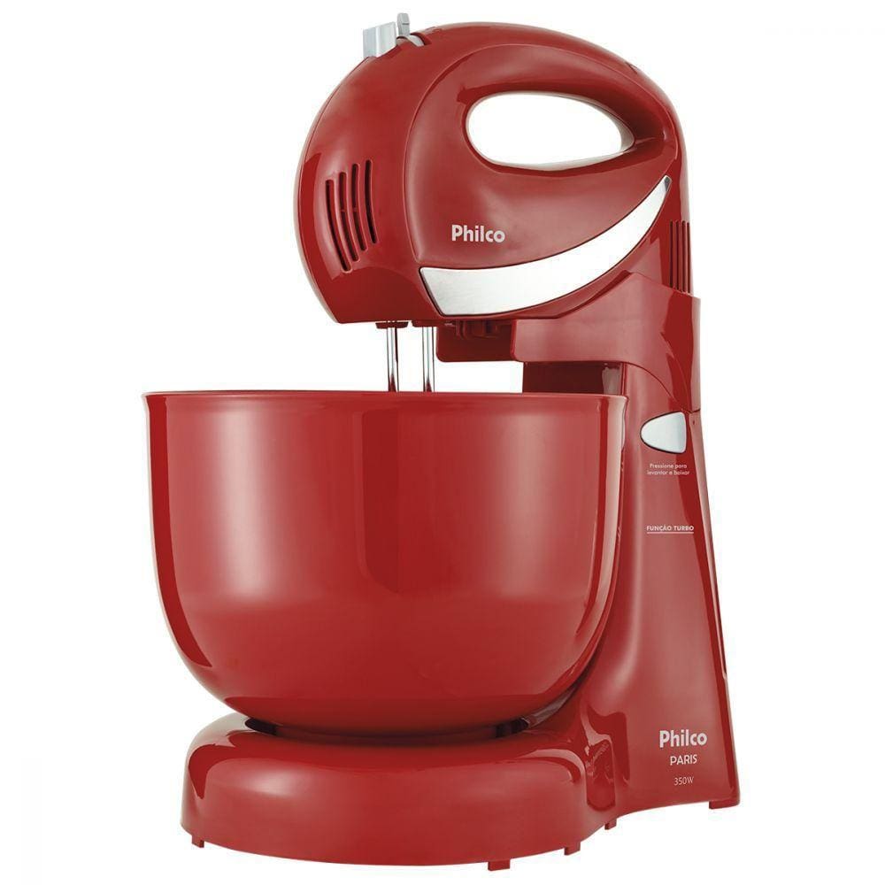 Batedeira Paris Vermelha 350W Philco 220V