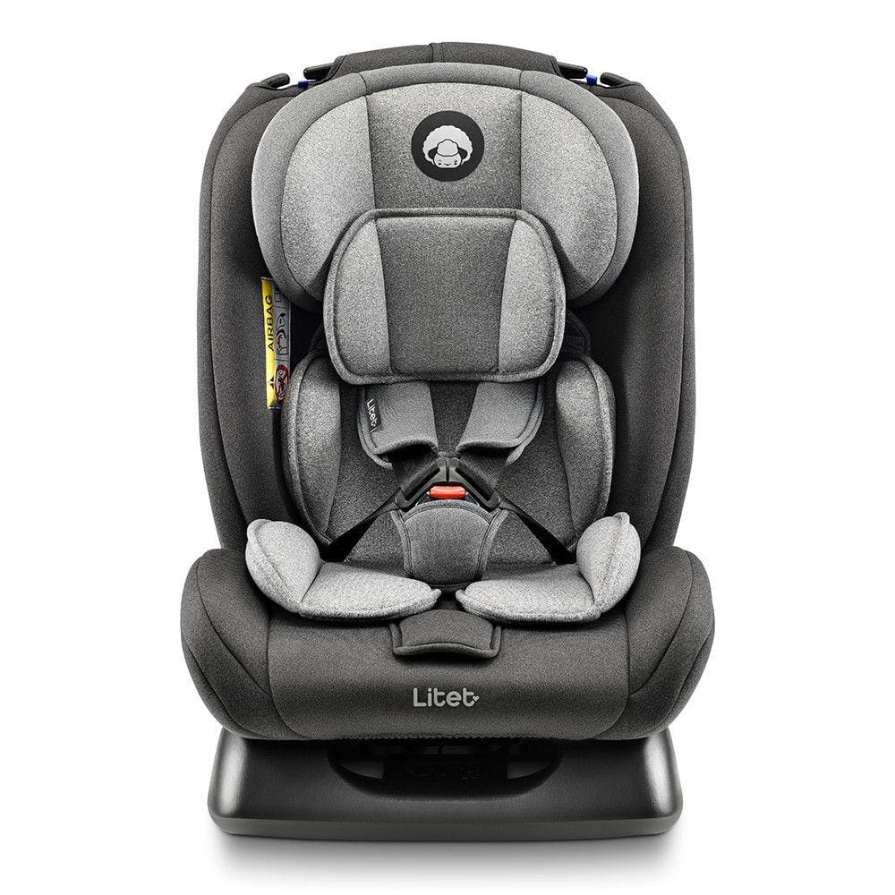 Cadeira para Auto Mass 0-36Kgs Preta com Cinza Litet - BB331