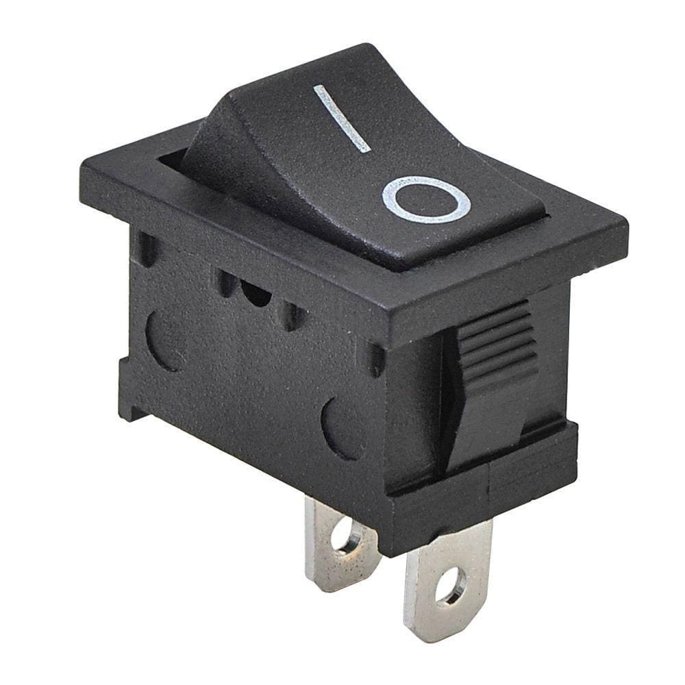 Chave Retangular On/Off 2 Polos Kcd1-101