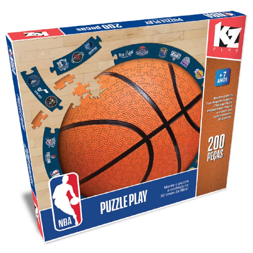 Quebra-cabeça Puzzle Play 500 Peças - Nba - Elka