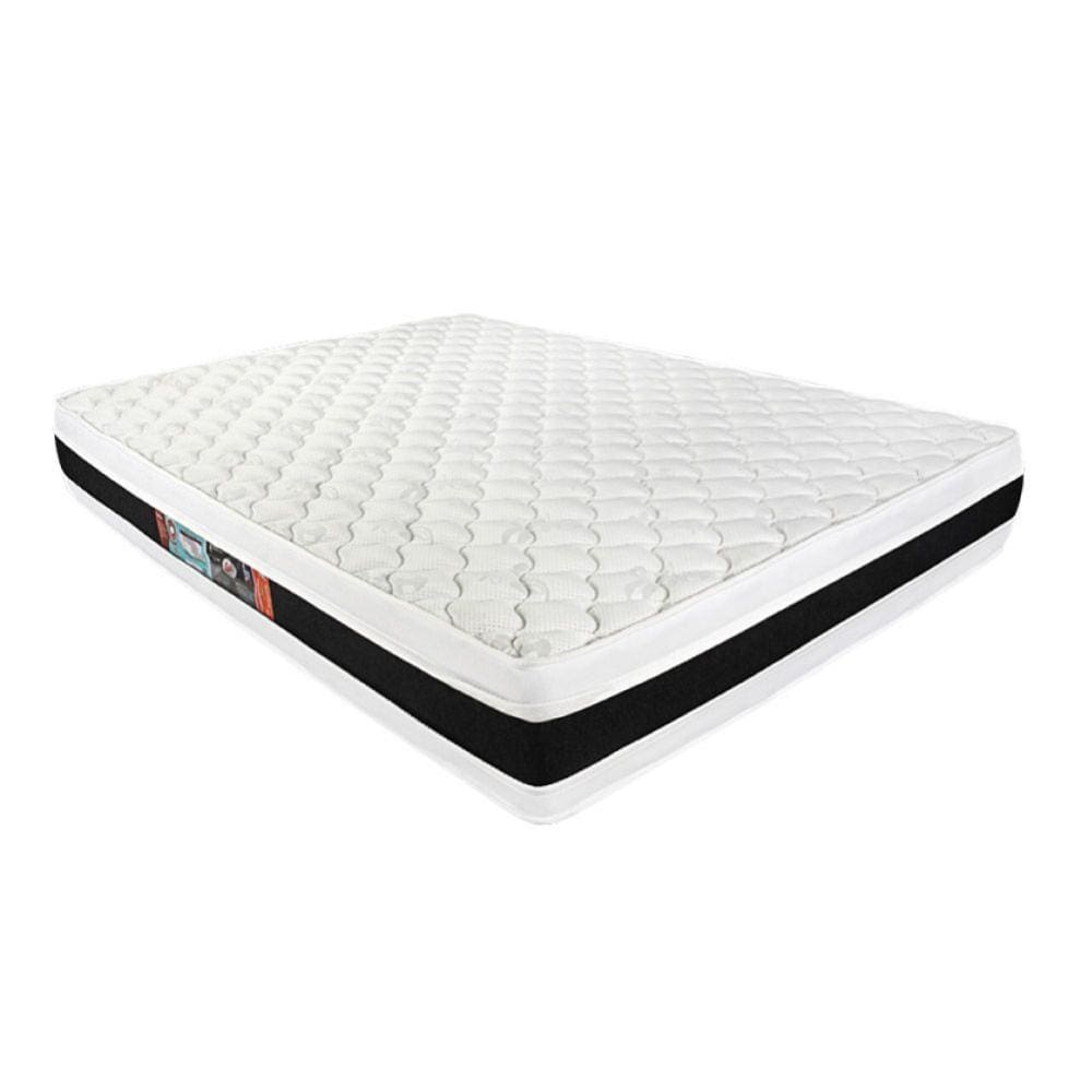 Colchão De Espuma D45 Casal - Castor - Black & White Double Face - 138x188x27cm