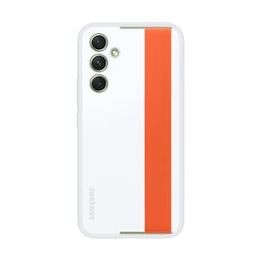 Capa Protetora Slim Strap c/ cinta fina Galaxy A54 - Branca