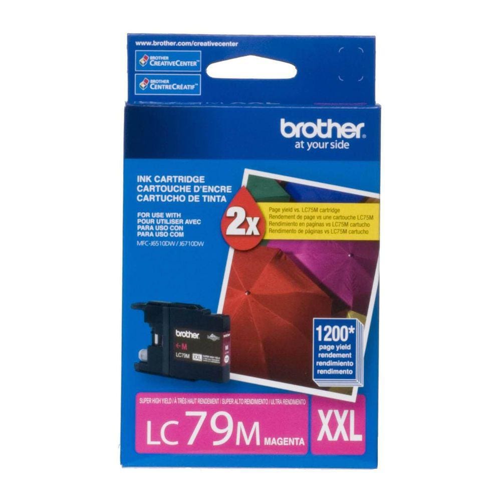Cartucho Tinta Brother LC-79M Magenta Alto Rendimento