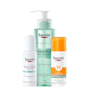 Kit Eucerin Oil Control Pore Minimizer (3 Produtos)