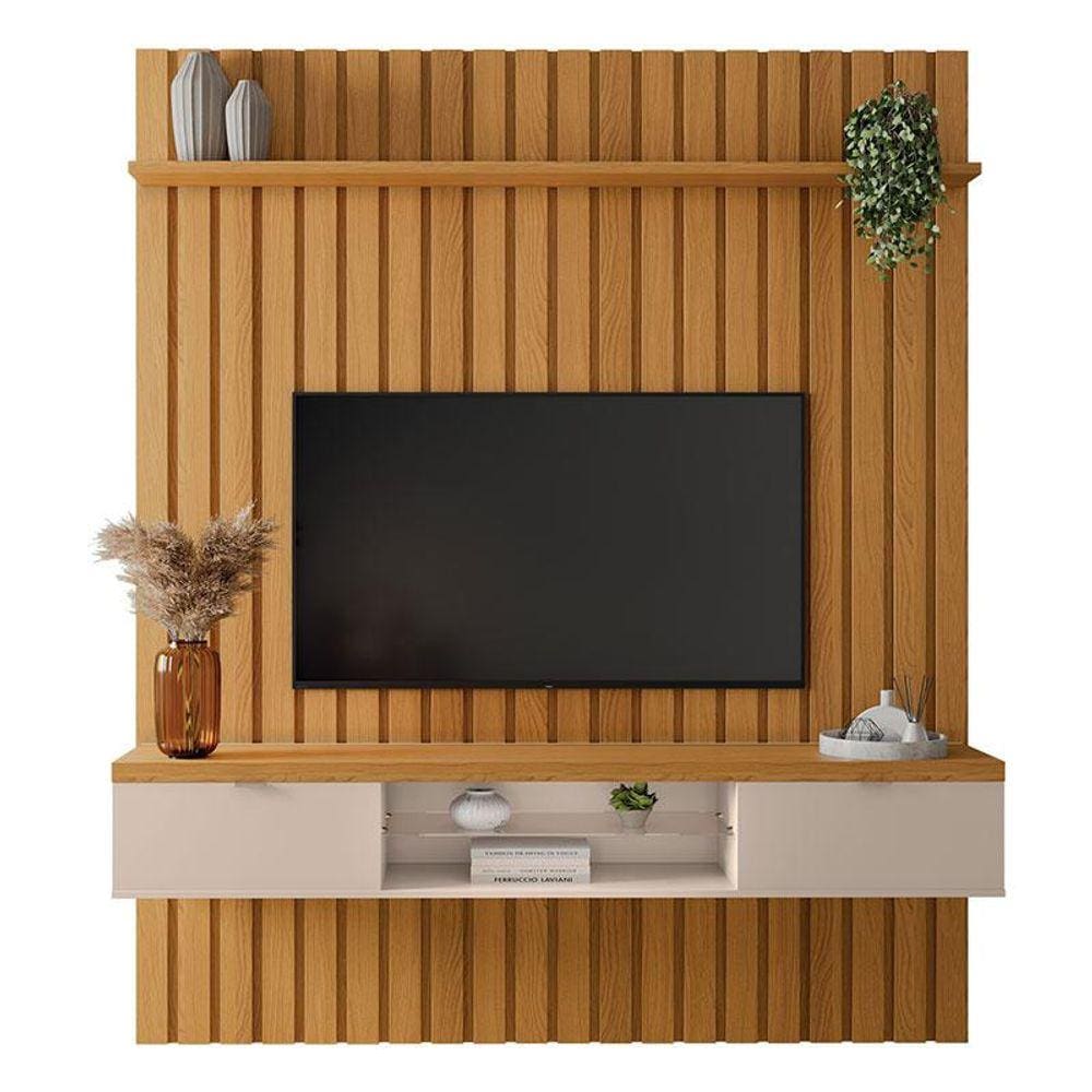 Painel Ripado You Illusion 1.8 Cinamomo Off White - HB Móveis