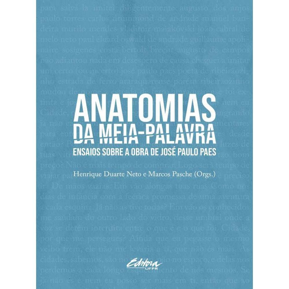 Anatomias Da Meia-Palavra