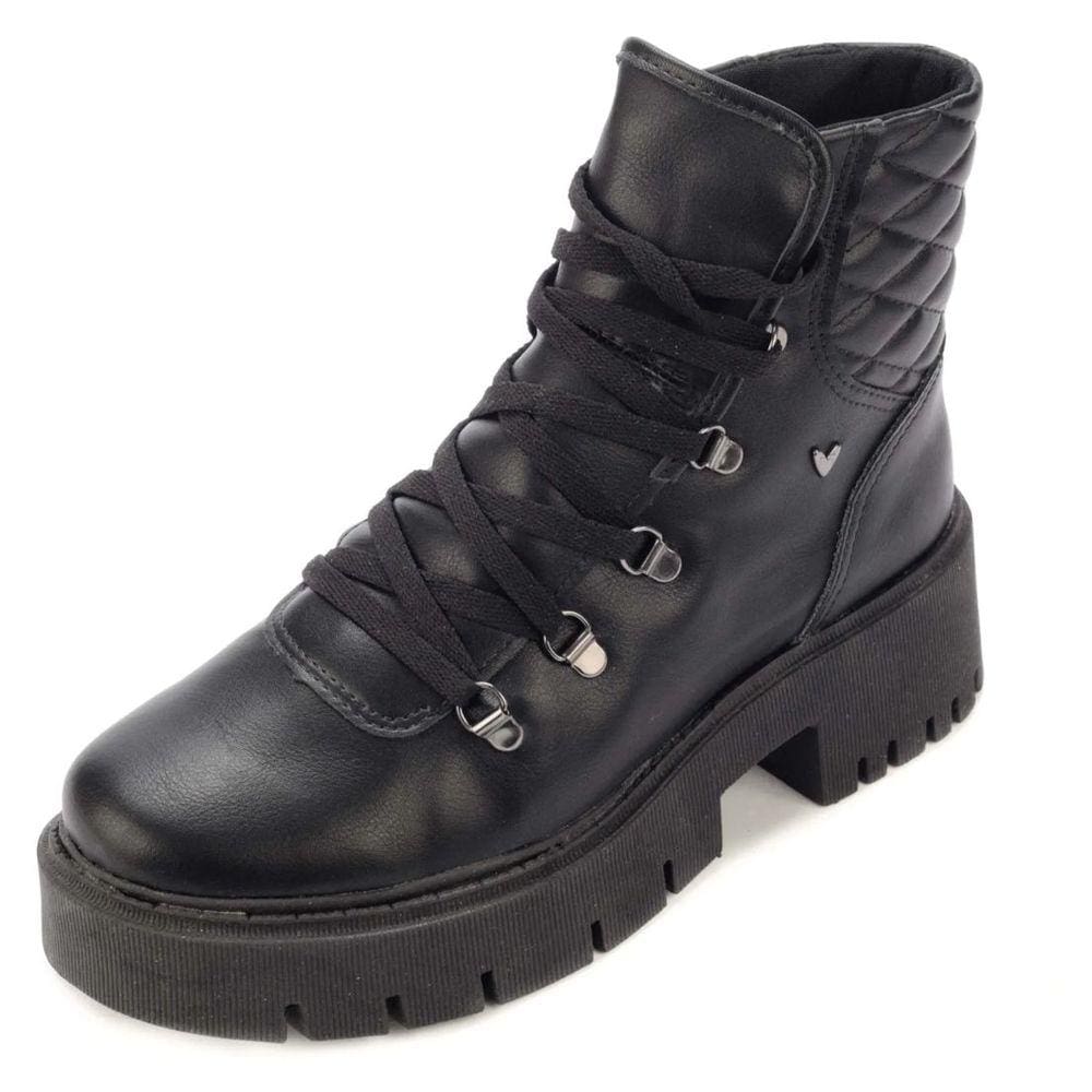 Bota Coturno Tratorado Feminino Conforto Mississipi Q7842