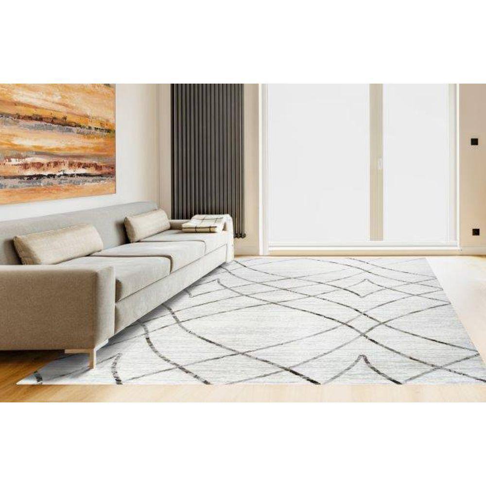 Tapete Turco Sala Istambul 06 300 x 400 Bege e Cinza