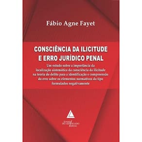 Consciência Da Ilicitude E Erro Jurídico Penal - 1ª Edição (2023)