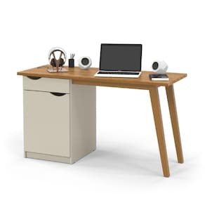 Escrivaninha Prism Pequena Moderna Home Office Patrimar
