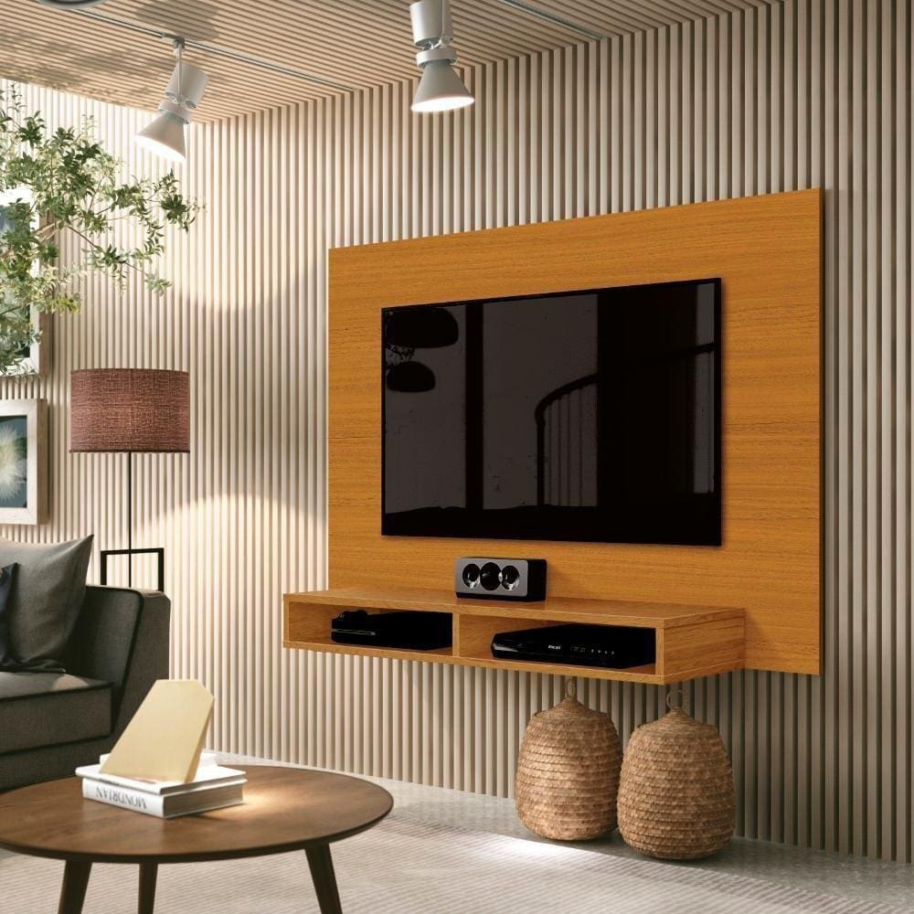 Painel Para Tv Até 43" Florença 120cm Cedro