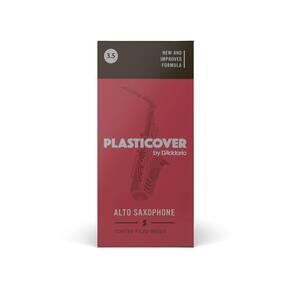 Caixa C/ 5 Palhetas Plastcover By D`Addario Sax Alto 3.5 RRP05ASX350 - AC2562CX