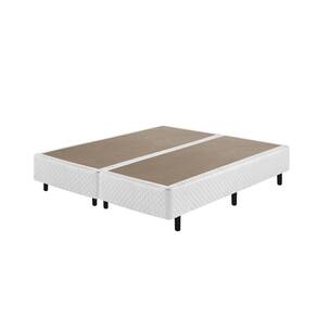 Sommier King Size Soft Comfort Branco com Pés fixo - 193x203x40cm