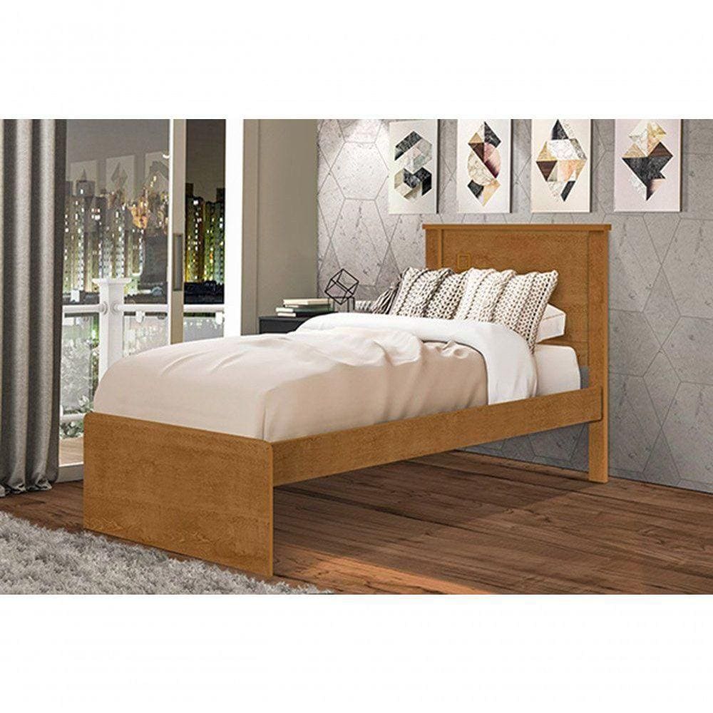 Cama Barcelona Solteiro Nature - Tebarrot