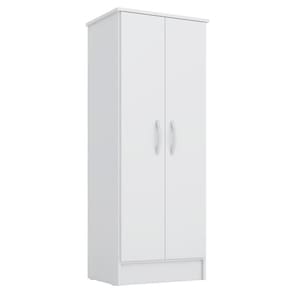 Armário Multiuso 2 Portas 3 Prateleiras Viena D02 Branco - Mpozenato