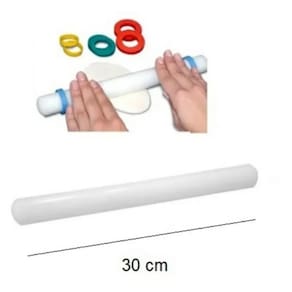 Rolo 30cm P/ Massas E Pasta Americana Com Regulagem Altura