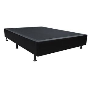Base Box Para Cama Viúva 128x188cm Liz S05 Sintético Preto - Mpozenato