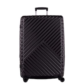 Mala De Viagem Grande Com Rodas 360º Pp Max - Preto