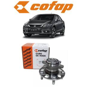 01 Cubo de Roda Honda Civic 1.8 Traseiro Novo Cofap 2016