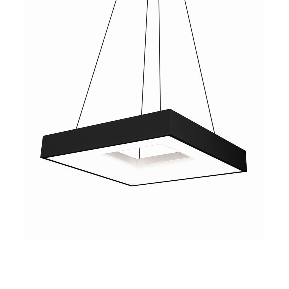 Lustre Pendente Newline New Massu 486 Bivolt  Preto 4000K Luz Neutra