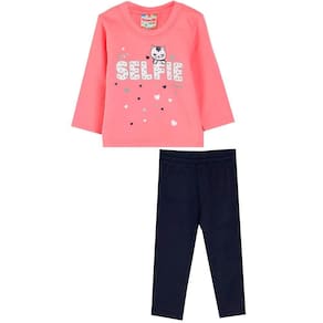 Conjunto Infantil Feminino Moletom Brandili Ref: 53994 P/G