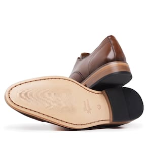 Sapato Oxford Couro Estampado Cullen Caramelo