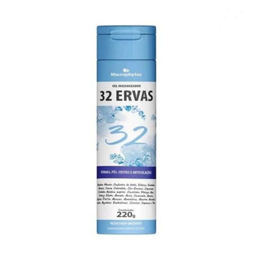 Gel Massageador 32 Ervas 220G