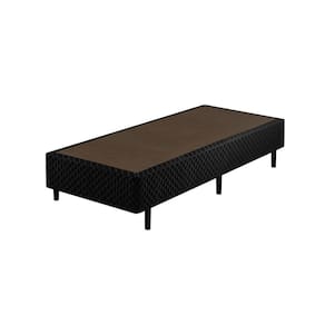 Sommier Solteiro Duofy em Poliéster 88x188x40 - Preto